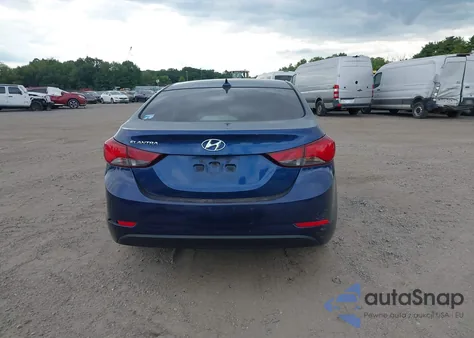 2016 Hyundai Elantra Se из США, поврежденный, VIN 5NPDH4AE7GH783214